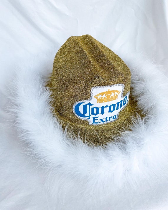 Corona Sparkly Beer Cowboy Hat - Etsy