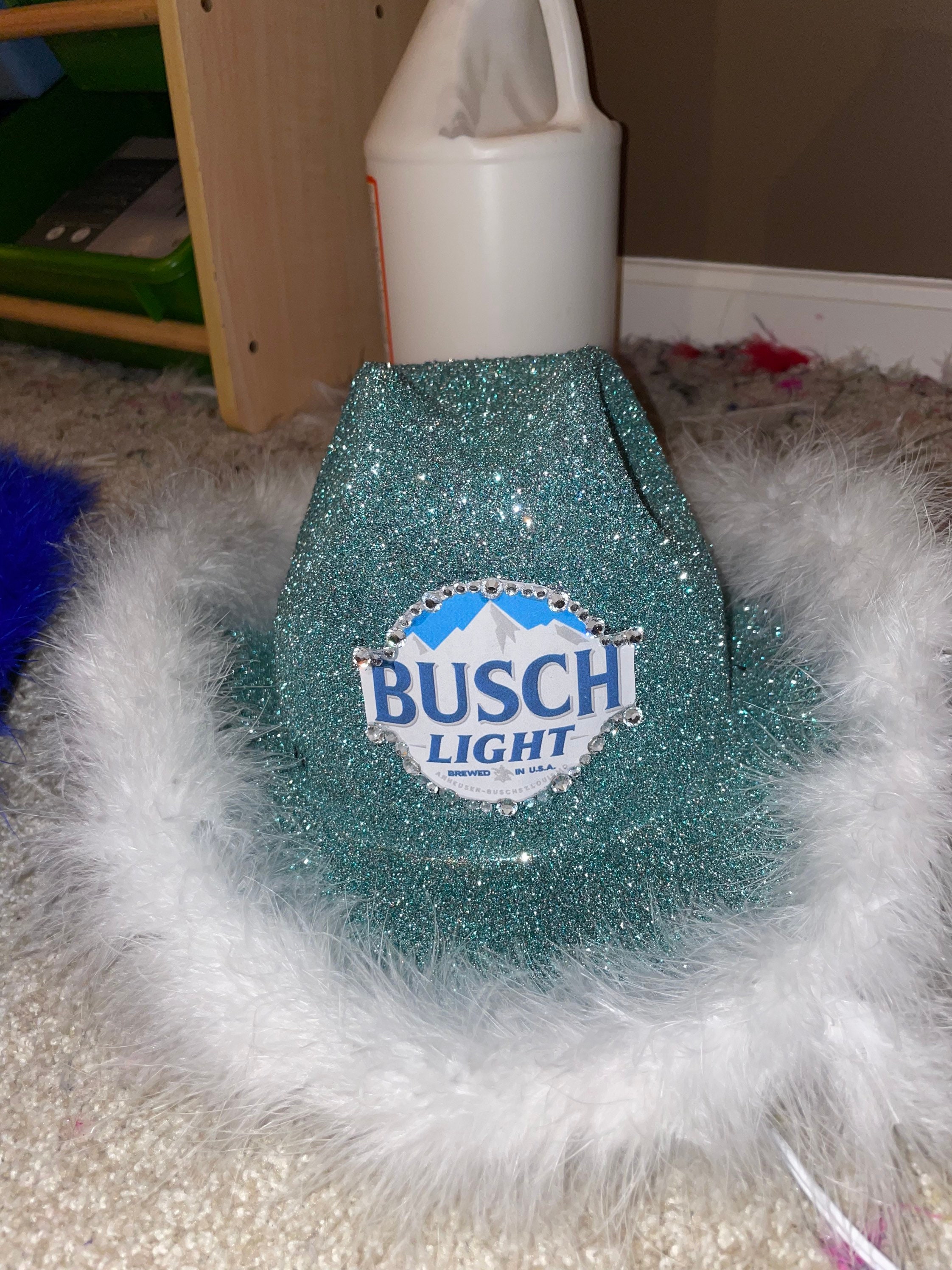 Busch Light Sparkly Cowboy Hat - Etsy 