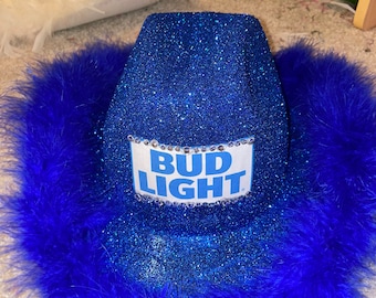 Bud Light Cowboy Hat - Etsy