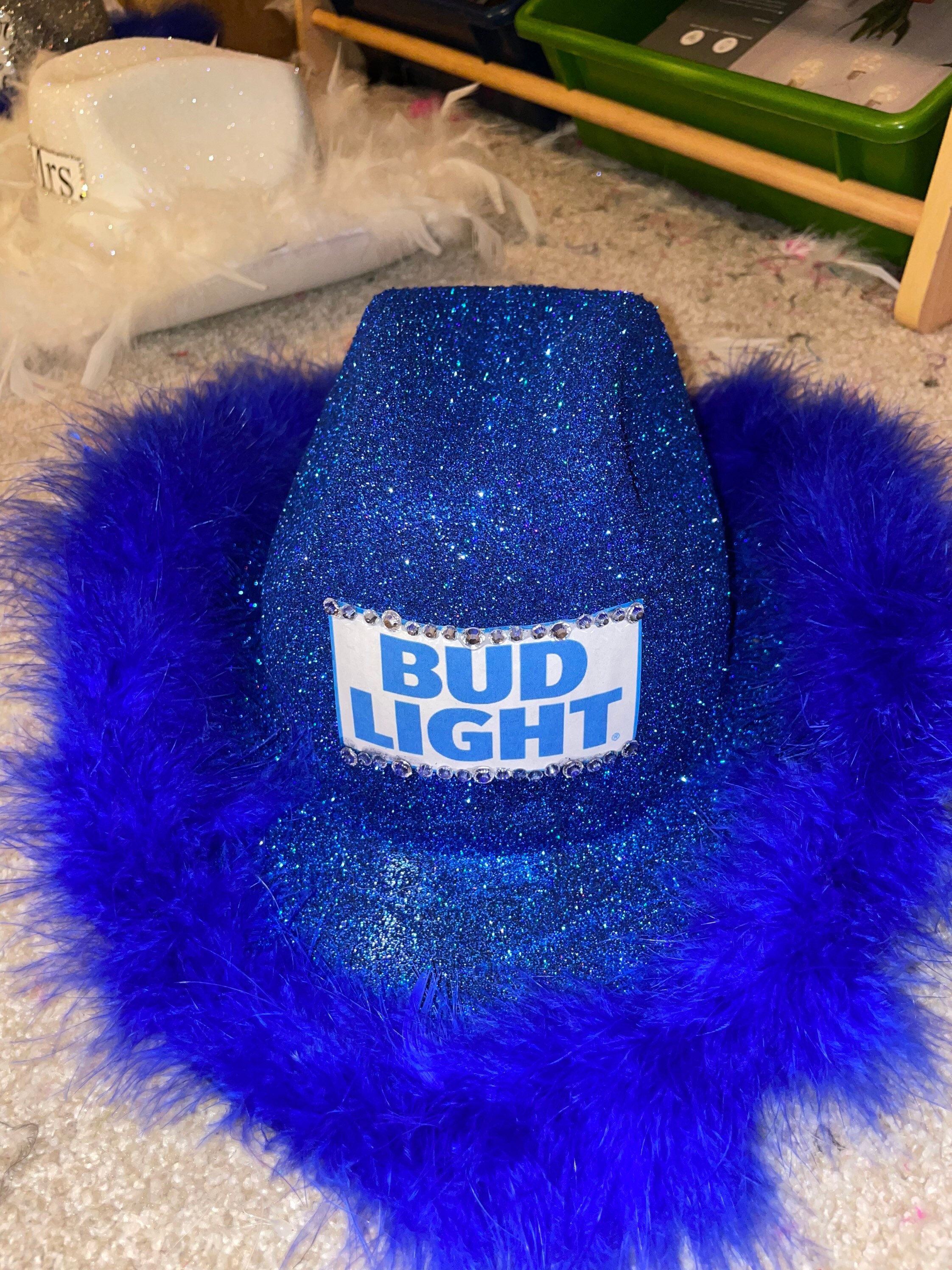 Bud Light Sparkly Cowboy Hat | Etsy Sweden