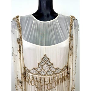 Free People LIMITED EDITION Hand Beaded Dress Size Small – 1 of 150 | Rare Boho image 2