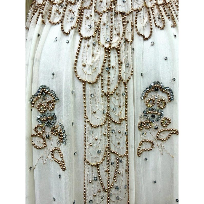 Free People LIMITED EDITION Hand Beaded Dress Size Small – 1 of 150 | Rare Boho image 11