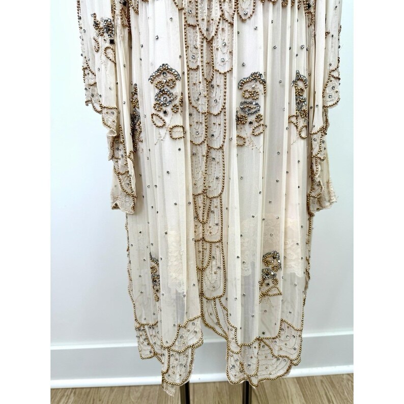 Free People LIMITED EDITION Hand Beaded Dress Size Small – 1 of 150 | Rare Boho image 4