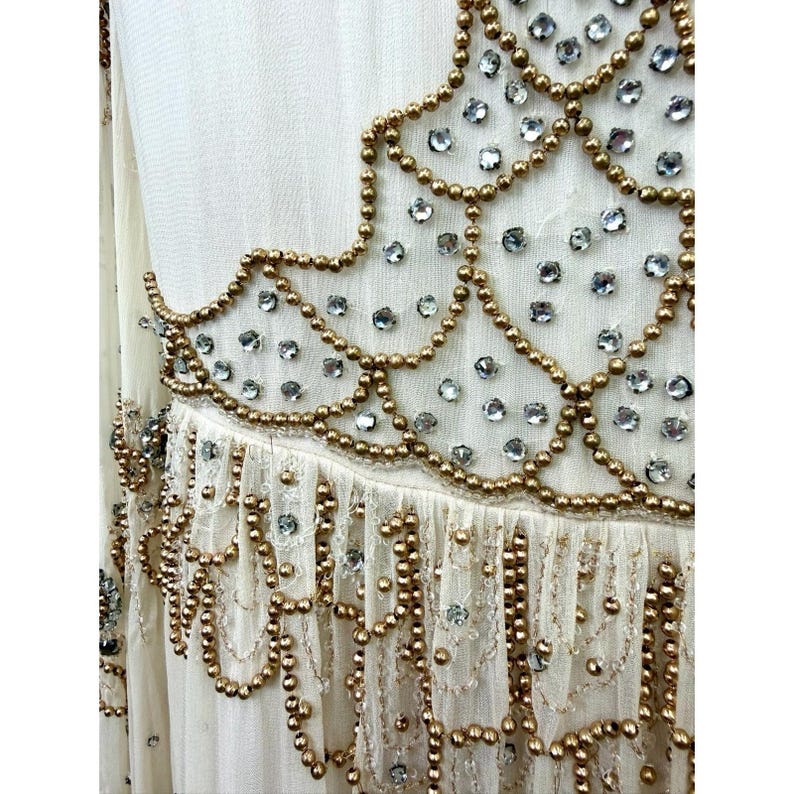 Free People LIMITED EDITION Hand Beaded Dress Size Small – 1 of 150 | Rare Boho image 3