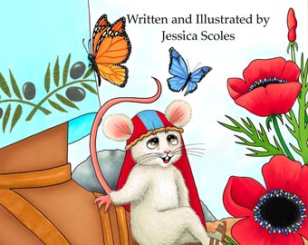 Kids Easter gift, Of Mice and Feet Hardcover children’s book, Christian kid’s book, baby shower gift, hardcover book, resurrection story