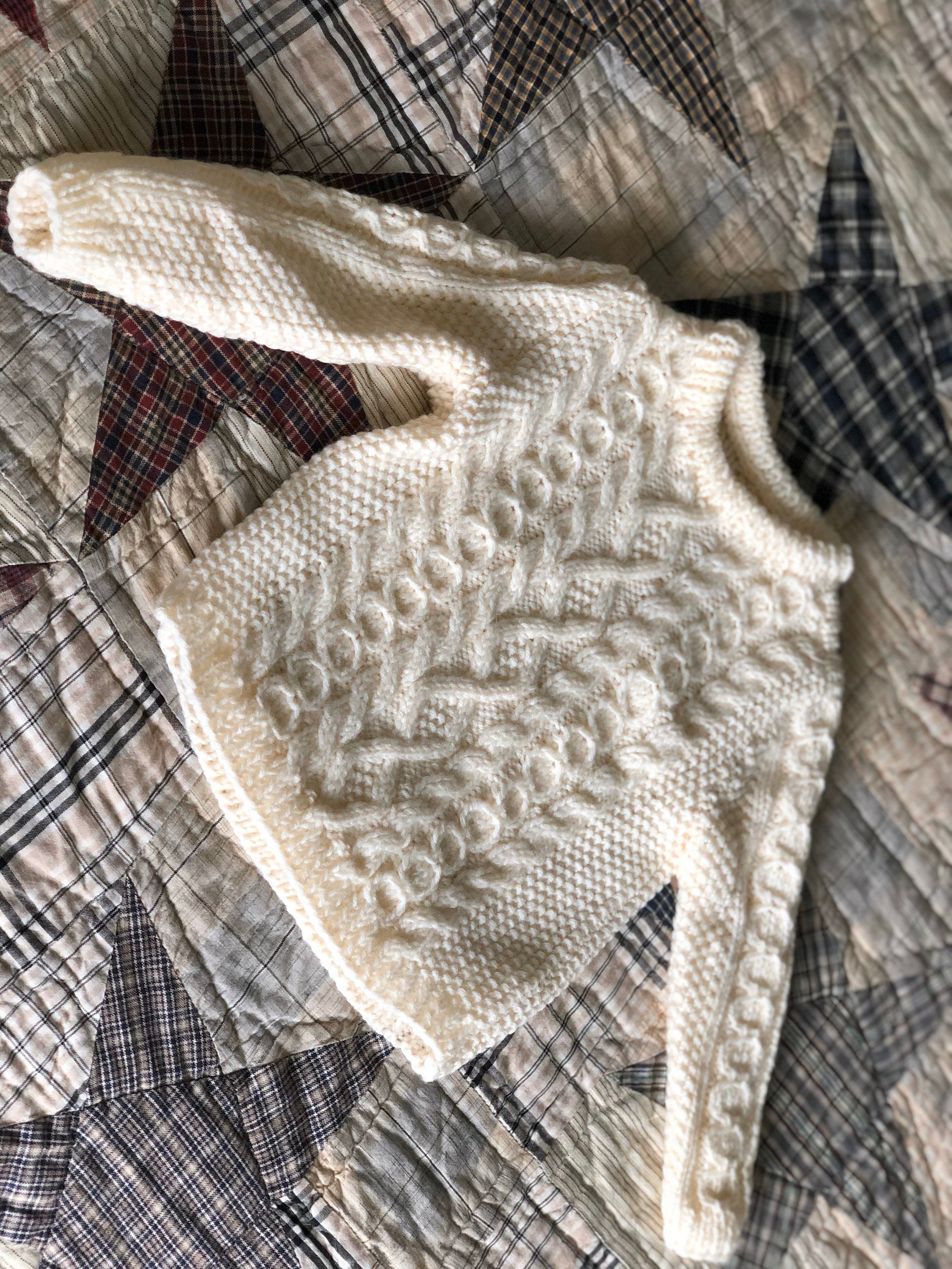 Baby shop fisherman sweater