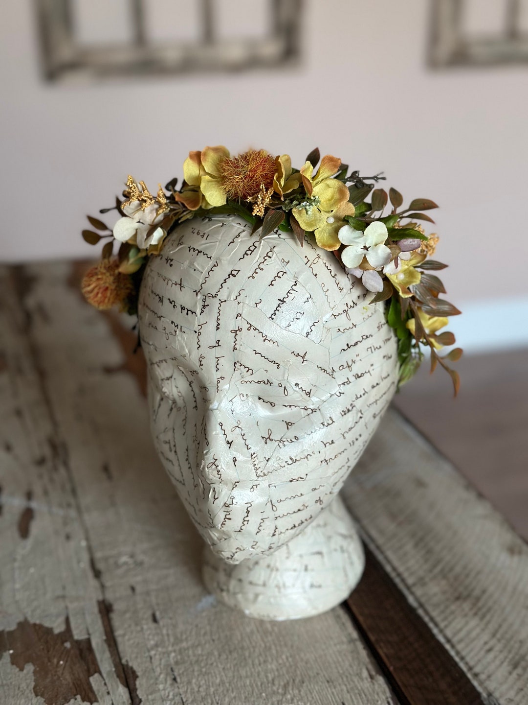 headpiece flower crown