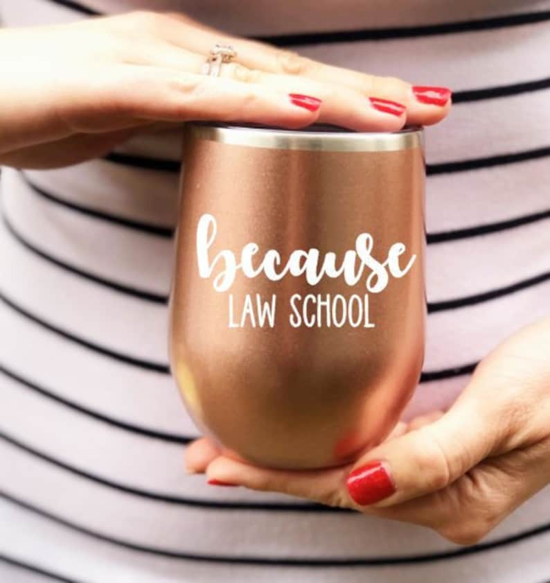 Because law school graduation gift law school graduation Etsy