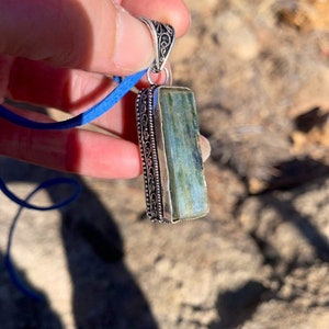 Kyanite Crystal Pendant