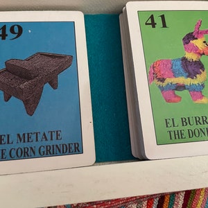 Lotería Card Deck of 54 Mexican Lotería Cards