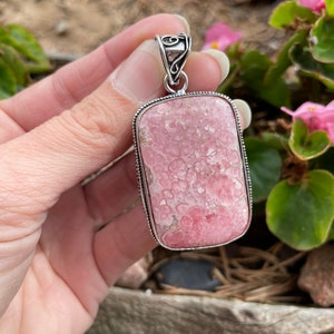 Rhodochrosite Pendant