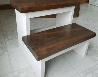 modern step stool chair farmhouse stepstool two step hardwood kids toddler modern rustic step stool etsy modern step stool chair farmhouse stepstool two step hardwood kids toddler modern rustic step stool etsy