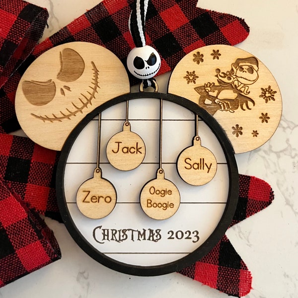 Jack Skellington Ornaments Etsy