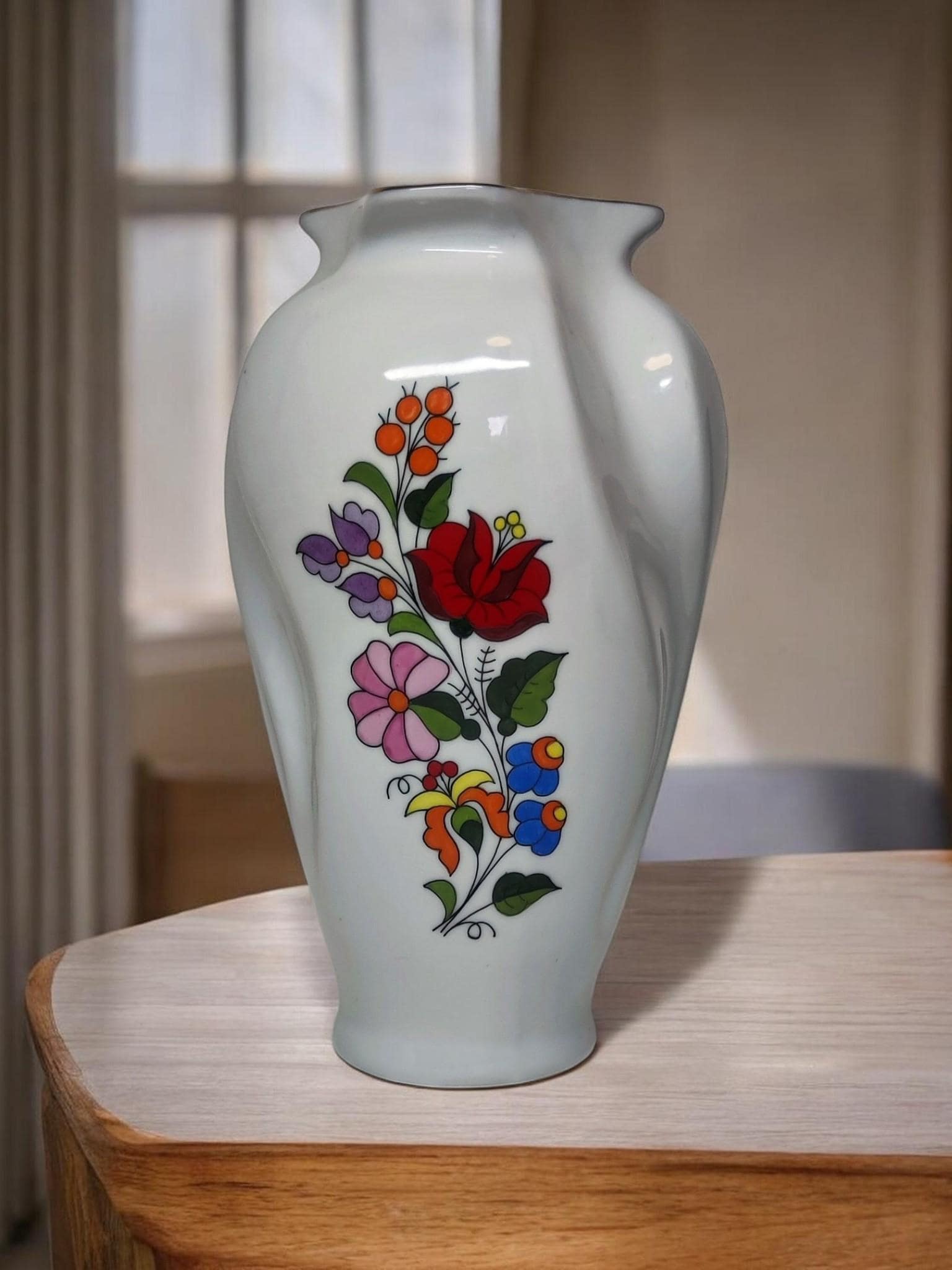 Kalocsa Hungary Vase - Etsy