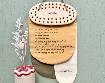 woman - Poetry Wall Hanging