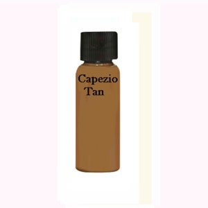 Furniture ~ Capezio Tan ~ Dyes 1oz Sample or Tester size ~ Leather Refinish Color Restorer TM We are the Original!