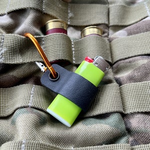 Kydex Bic Lighter Holder with Clip Full Size or Slim