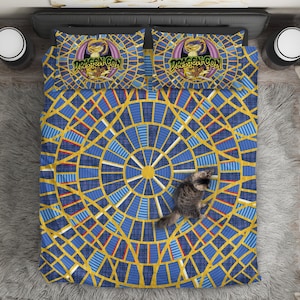 Dragon Con Marriott Carpet Design Bedding Set With Duvet Cover And 2 Pillow Cases