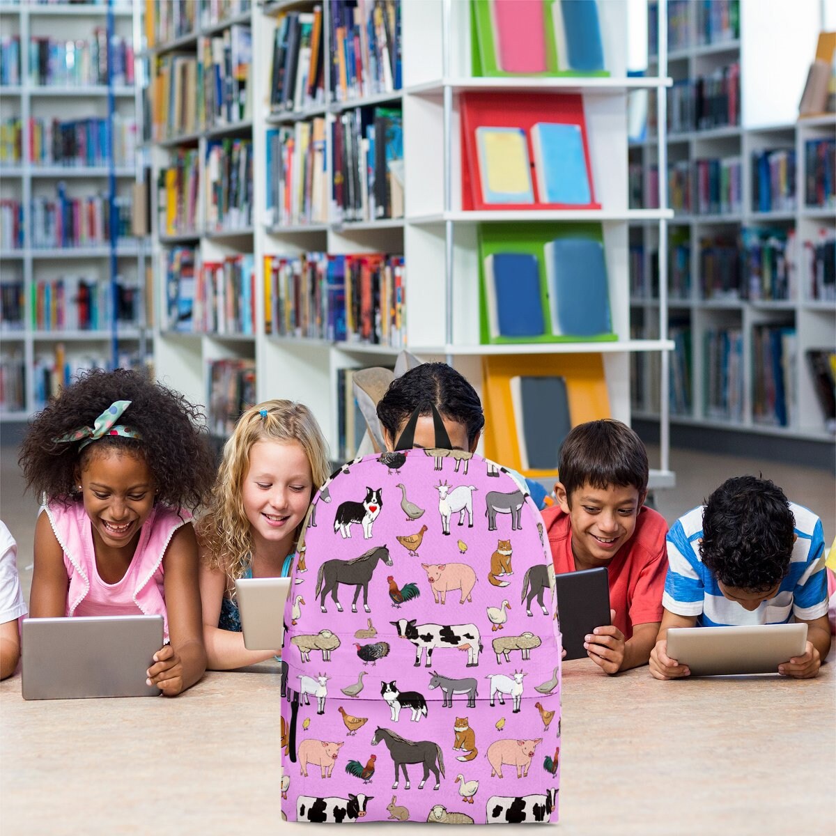 Farm Animals Design 1 Backpack for Kids Teens and Adults | Etsy