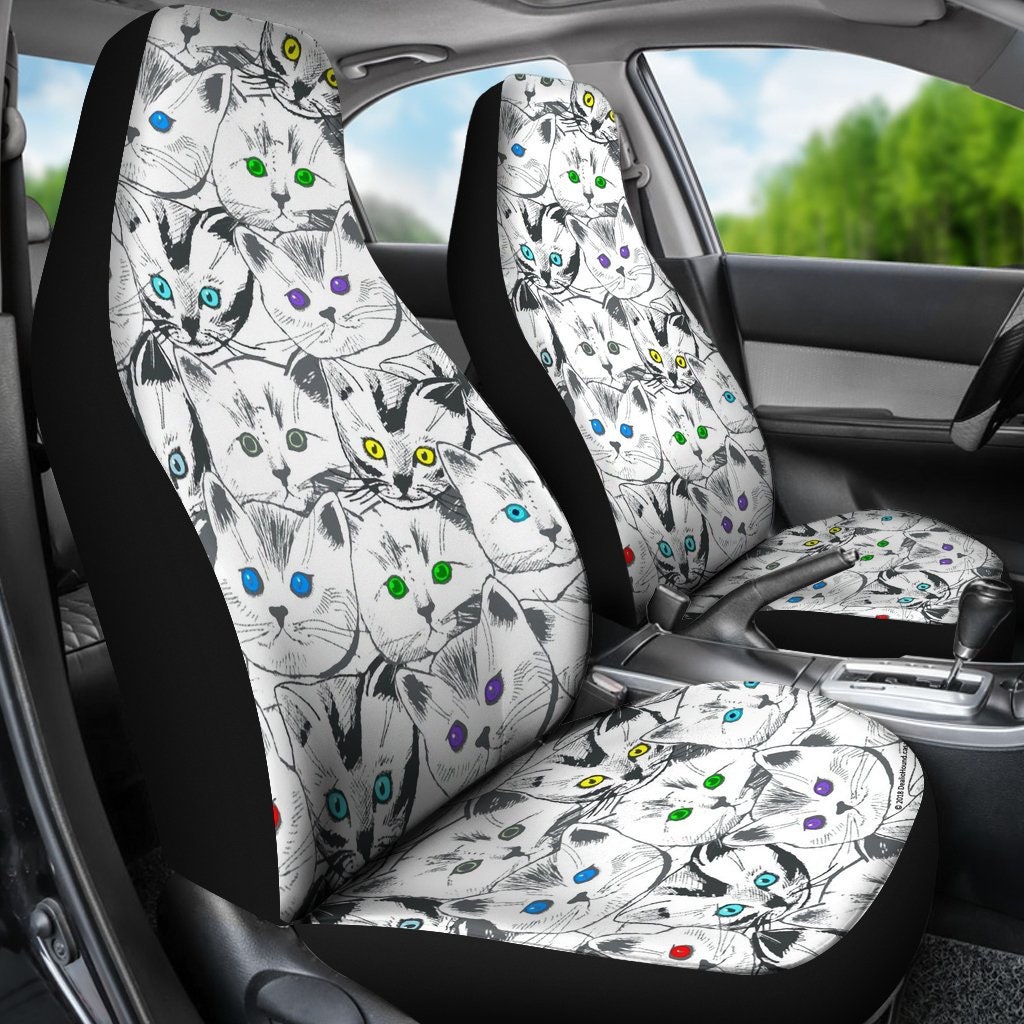 Cat society Car Seat Cover