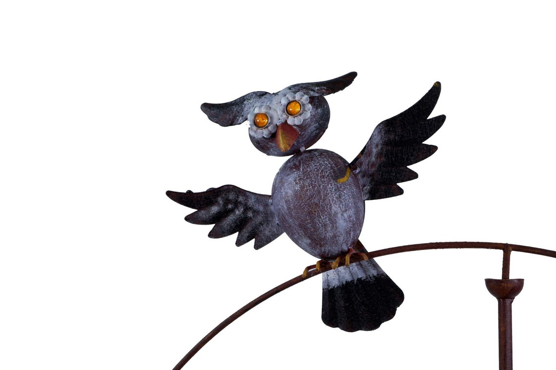 Windspiel Búhos Windcatcher Pájaro Jardín Péndulo Kauz Uhu | Etsy