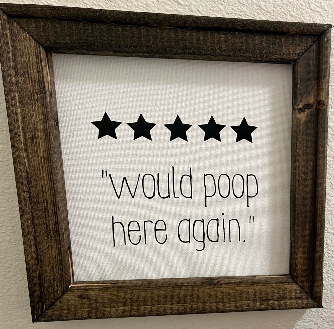 Funny Bathroom Sign - Etsy