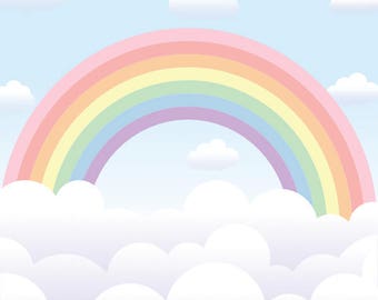 Rainbow backdrop | Etsy