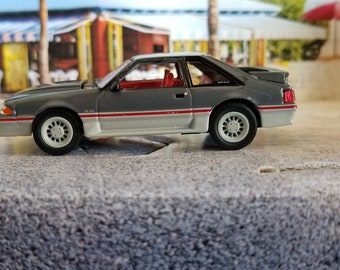 Christmas ornament, 1988 Ford Mustang GT ornament, die cast car ornament, car accessories, car mirror charm, adorno, fox body , pony car