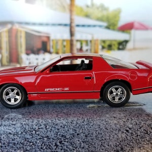 Christmas ornament, Chevy Camaro, retro style,1985 Camaro IROC-Z car accessories, car mirror charm Modern Muscle car show adrono dream Sport