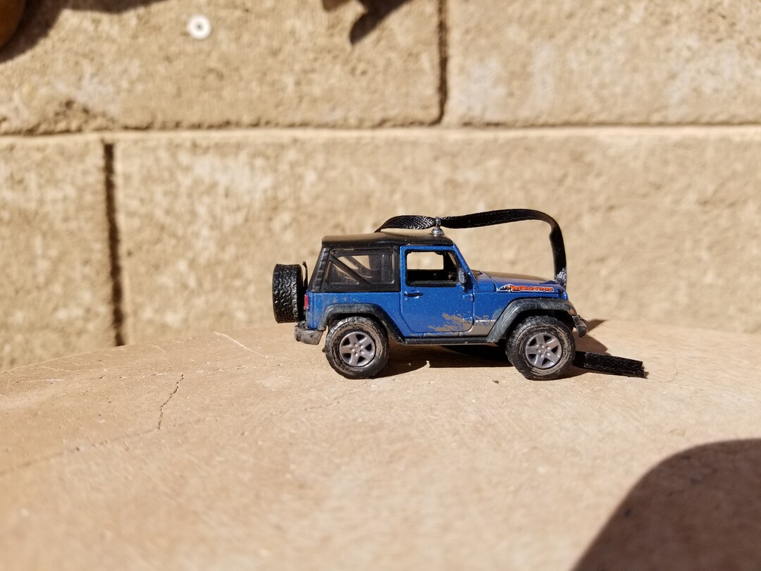 Christmas Ornament, 2010 2011 2012 Suv Rubicon Unlimited Ornament, Rear ...