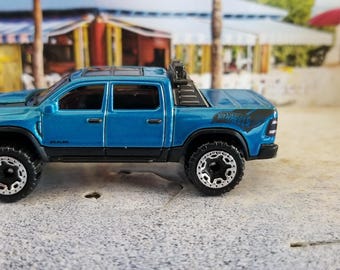 Christmas ornament, 2023 Dodge Ram 1500 Rebel 4WD pickup truck accessories ornament, 4x4 off road mirror charm, camping, lifted, Mopar