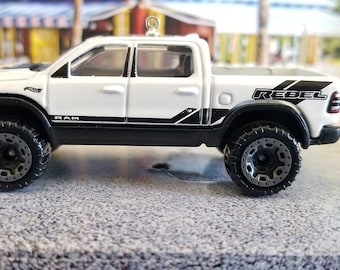 Christmas ornament, 2020 Dodge Ram 1500 Rebel 4WD pickup truck accessories ornament, 4x4 off road mirror charm, camping, lifted, Mopar