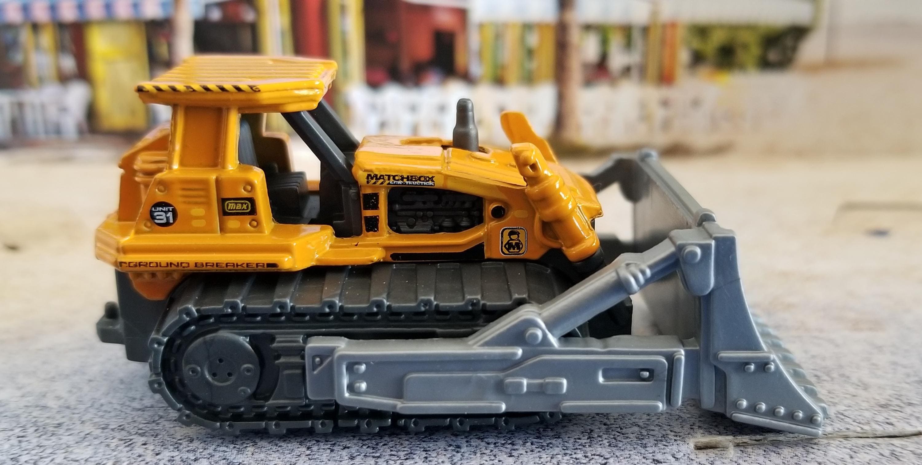 Matchbox Bulldozer - Etsy