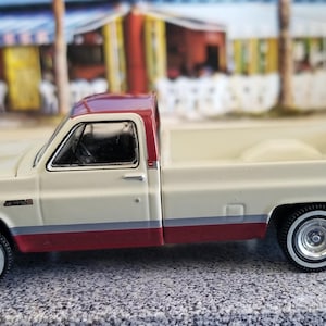 Christmas ornament 1981 GMC Sierra Classic K2500 Pickup truck ornament,  Die cast Truck Accessories, Truck mirror charm,  Squarebody General