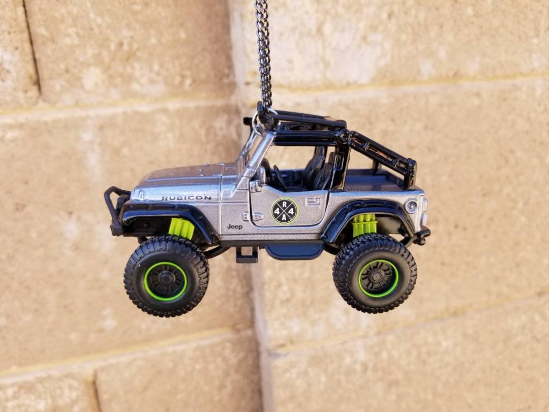 Christmas Ornament, 2003 2004 2005 Suv Rubicon Rear View Mirror Charm ...