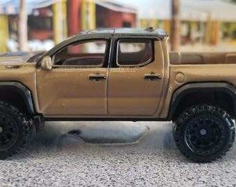 Christmas ornament, 2024 Toyota Tacoma, retro pop culture, pickup truck off road, Truck accessories decor 4x4 mirror charm hanger TRD adorno