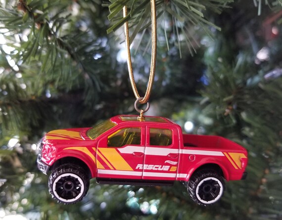 Christmas Ornament 2015 Ford F 150 Hot Wheels Ornament Truck Ornament Truck Accessories Truck Decor 4x4 Pickup Mirror Charm Off Road