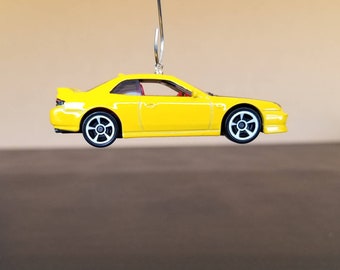 Christmas ornament, 1998 Honda Prelude car ornament, Honda car accessories rear view mirror charm, dream car, JDM machine, Adorno retro