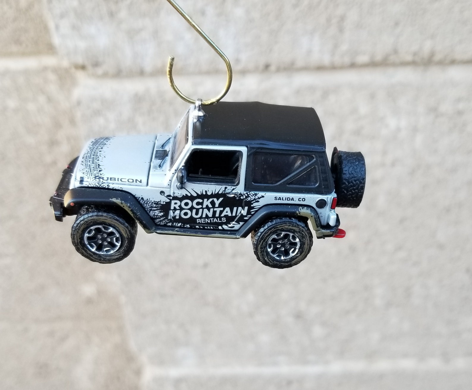 Christmas ornament 2015 Jeep Wrangler Rubicon sport trail Etsy