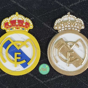 Soccer Club Fondant Cake Topper (1) - Futbol Club Fondant Cake Topper