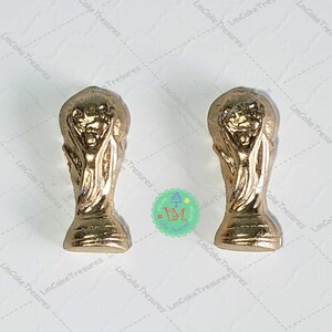 Qạtār 2022 World Cup Trophy Football Fan Cup Champion Award Replica  Collectibles