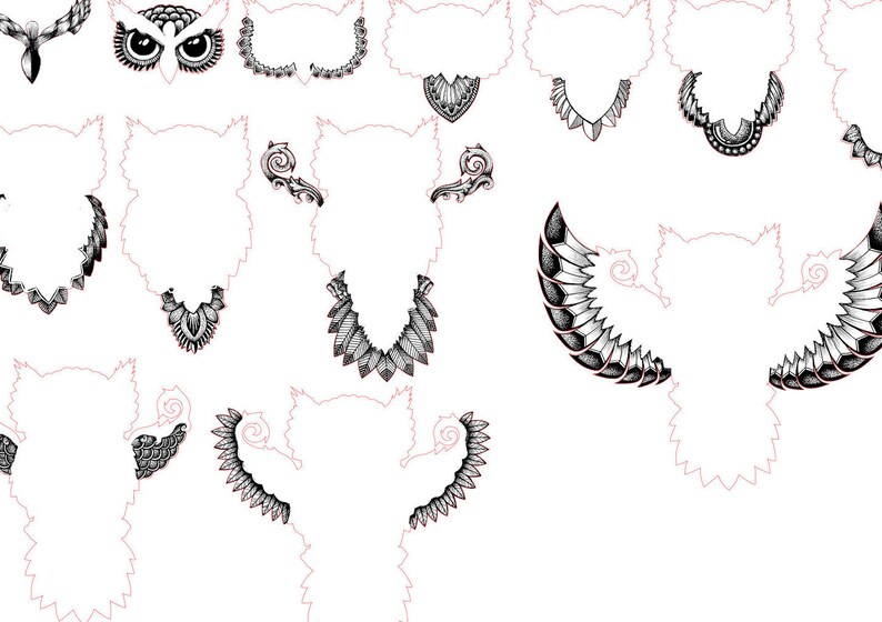Download Multilayer Mandala Owl Svg Lasecut Files DFXSVG 3d Mandala | Etsy