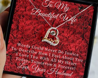 Valentine's Day Gift to Wife from Husband - Dancing Love Necklace - Aso Makes a Great Gift for Any Other Occasion