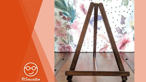 Wooden Picture Easel Wedding Display Photo Stand, Large Easel 