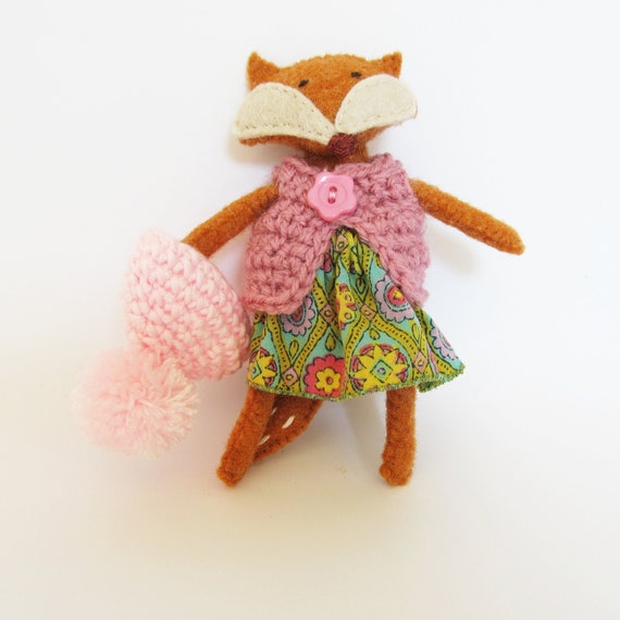 stuffed fox doll