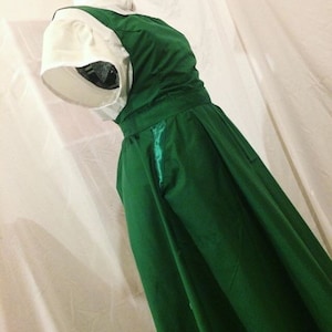 Abito ninja femminile verde (con tasche)