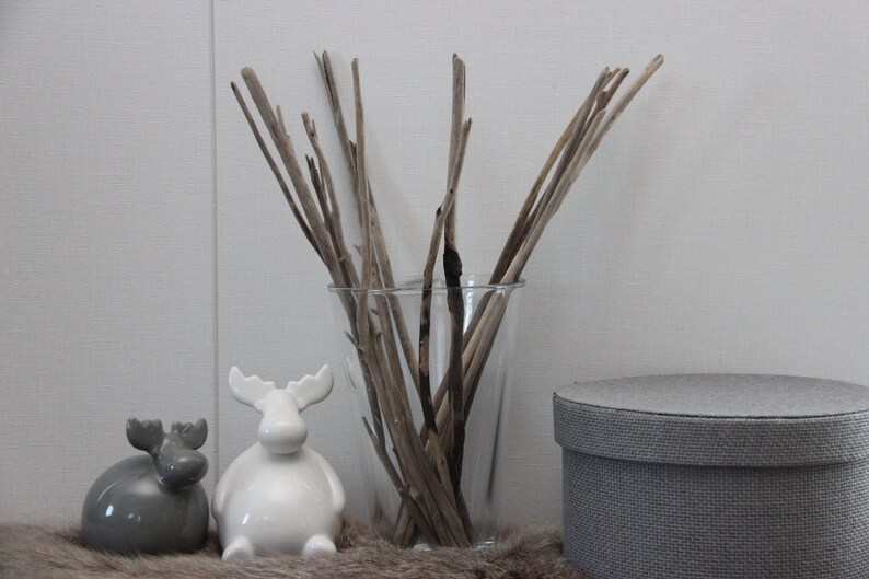 15 Driftwood Sticks 8 3 14 2 21 36cm Vase Etsy