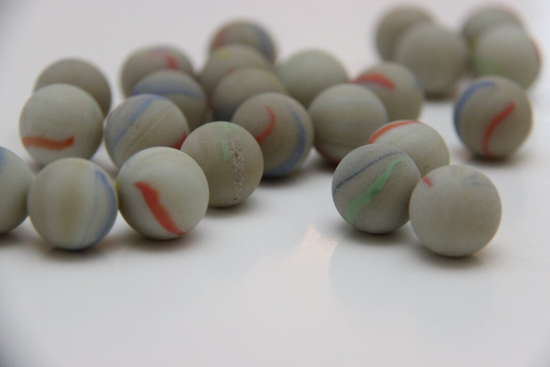 Sea Glass Marbles Opaque Pastel Colors Marbles 16mm Etsy