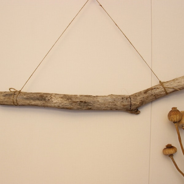 27.4''(70 cm) Strong Tick Driftwood Driftwood Display , Crafting Driftwood Piece , Wall Hanging Driftwood , Wooden Wall Art , Driftwood Art