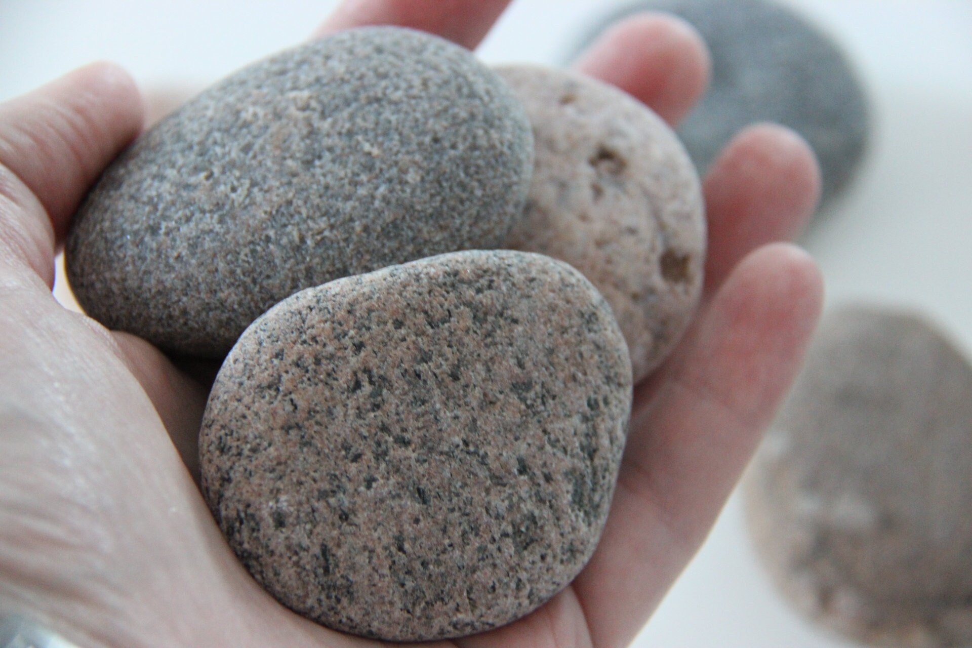 9 piezas de pintura guijarros 1.7 2.3 48-6cm piedras | Etsy